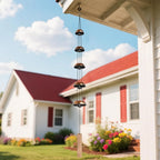 🔔 Quintet Brass Wind Chimes (35-inch)