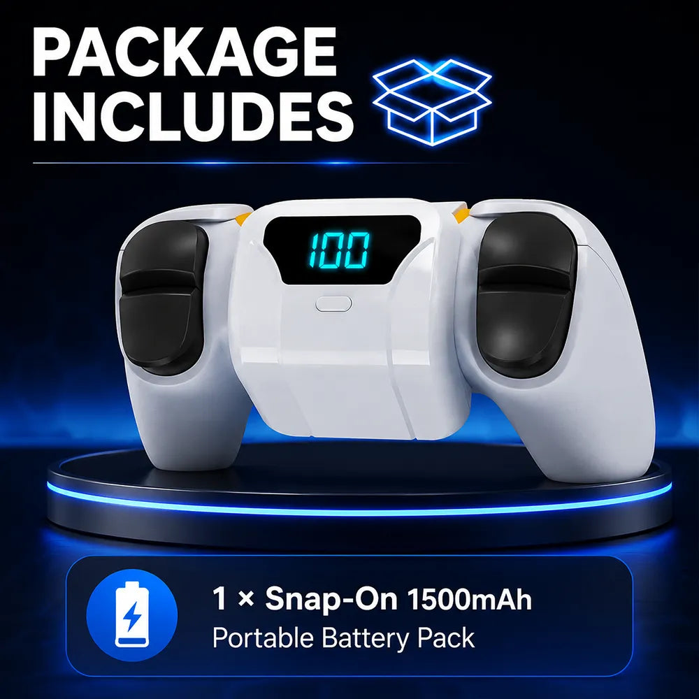 Charger for PS5 Edge Controller – 1500mAh Portable Battery Pack 🎮
