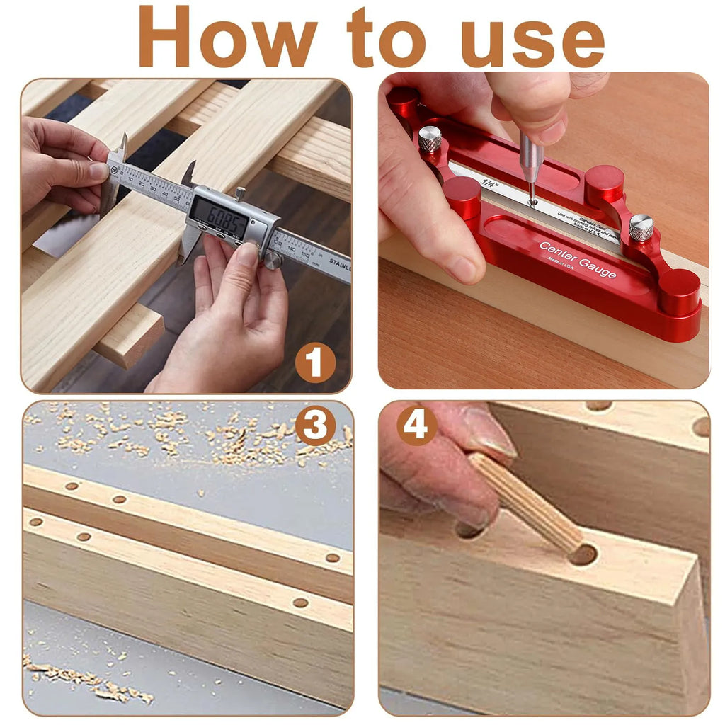 🔥Buy 2 Free Shipping - Woodworking straight hole locator