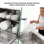 🍽️ Stainless Steel Kitchen Sink Bottom Drain Rack