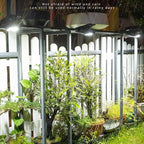 Solar-Powered Clip-On LED Security Light with Motion Sensor