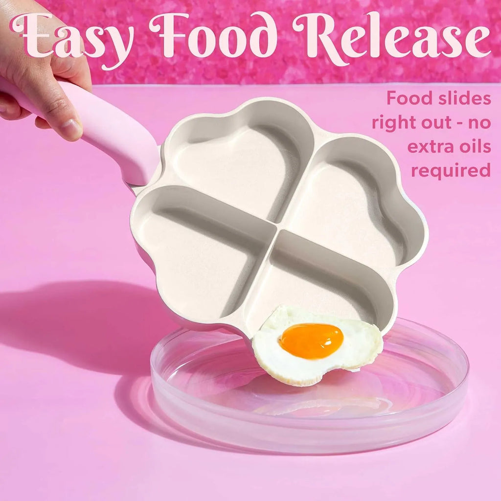 Four-Heart Nonstick Breakfast Pan