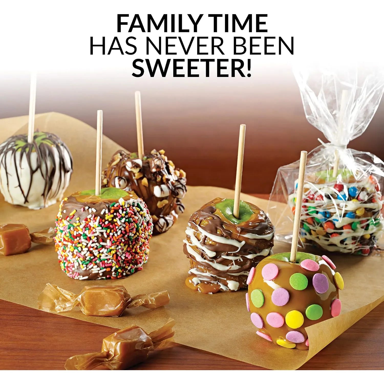 Dip & Decorate Chocolate and Caramel Apple Party Maker