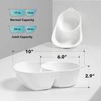 🥣 Chip & Dip Bowl Set — Anti-Soggy Cereal & Multi-Use Serving Bowl