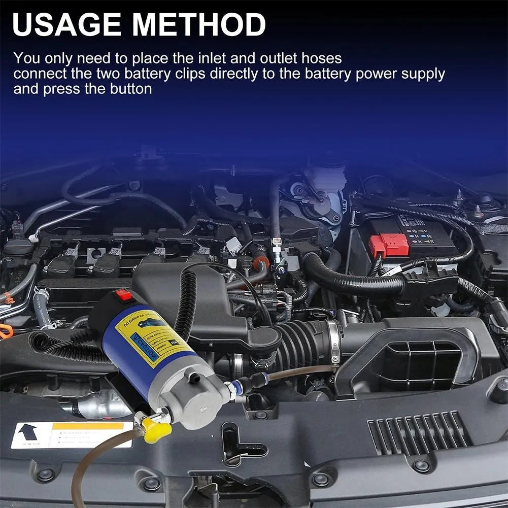 Driveway-Ready 12V/24V Oil Extractor Pump