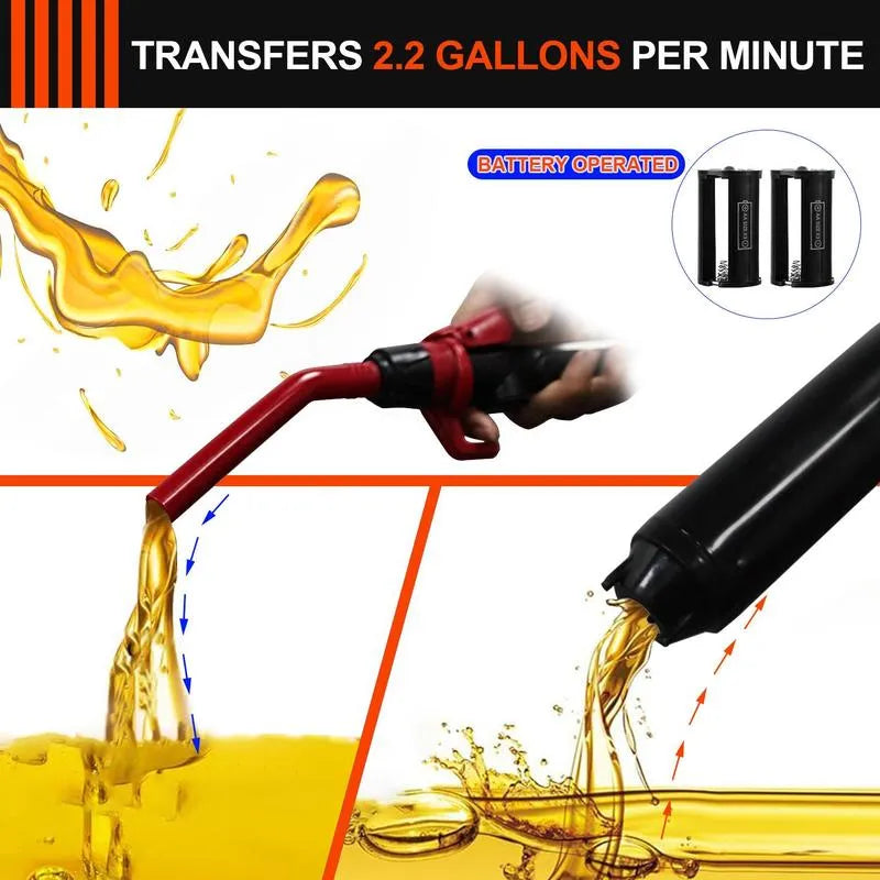 Portable Power Battery Pump (with Nozzle)