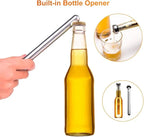 🧊 Chill Your Beer Instantly – Stainless Steel Beer Chiller Sticks with Built-in Bottle Opener 🧊
