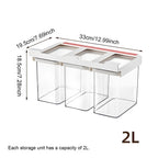 🧂 Under Cabinet Spice Rack with 3 Airtight Hanging Jars