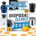 Garbage Disposal Cleaner and Deodorizer Tablets – 24 Count 🍊