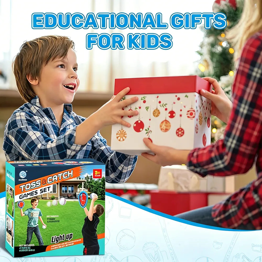 ⚾ Light-Up Catch & Throw Game Set for Kids