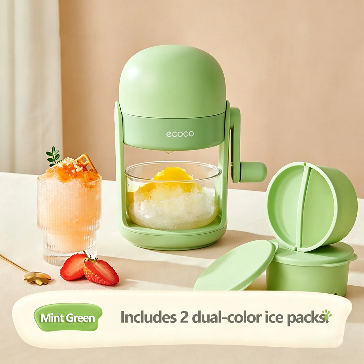 🍧 Manual Ice Shaver Machine