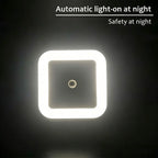 🌙 Plug-in LED night light with automatic sensor function – soft light