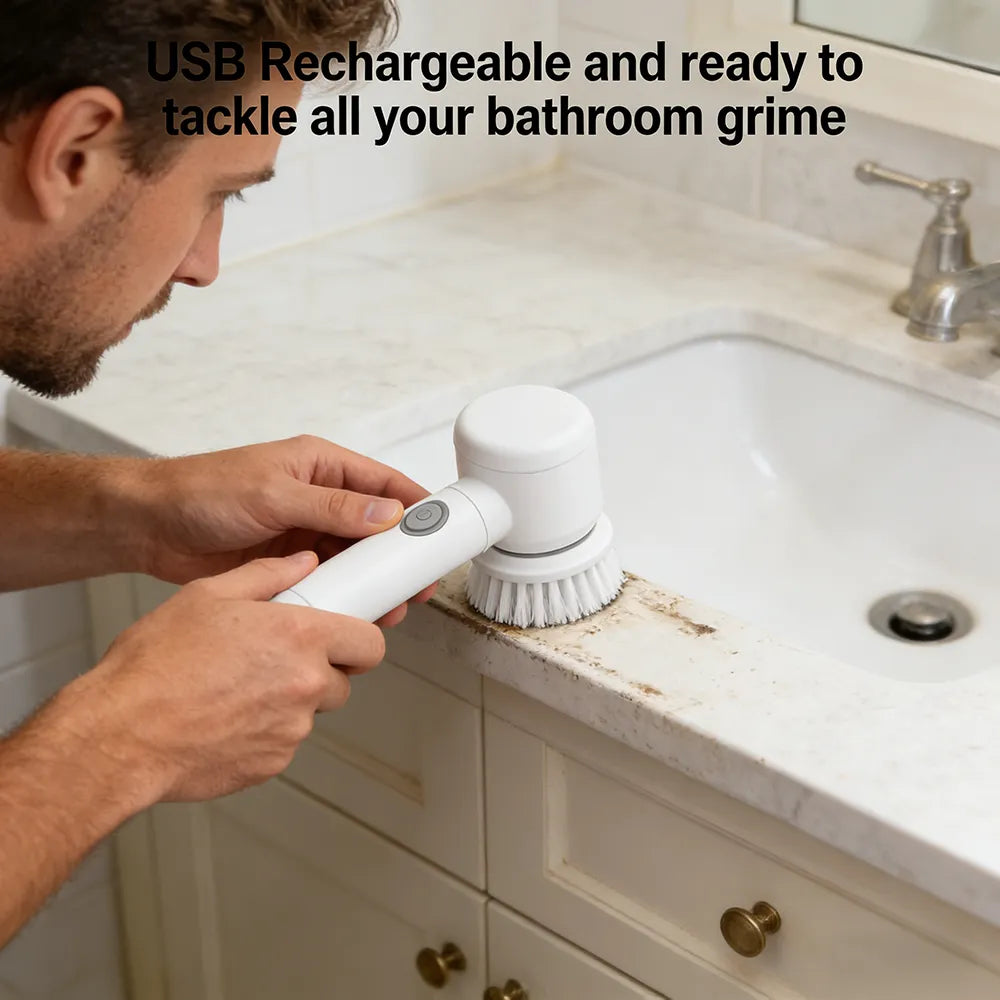 ✨ Electric Rotating Cleaning Brush