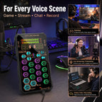 🎤Live Sound Card – Portable Voice Changer