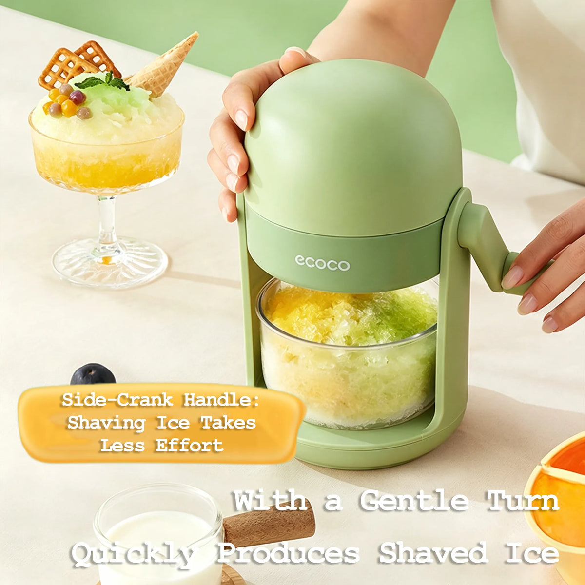 🍧 Manual Ice Shaver Machine