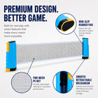 Instant-Play Retractable Table Tennis Net