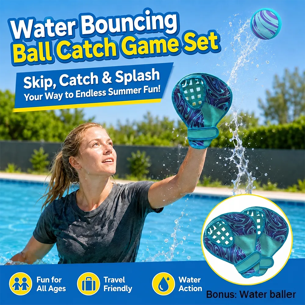 🌊⚾ Water Bouncing Ball Catch Game Set