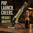 Mortar Bottle Opener – Pop & Launch Caps for Instant Party Fun