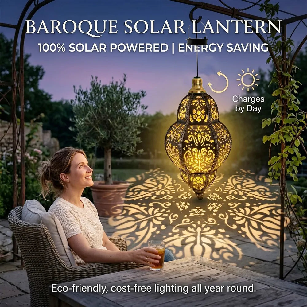 🌙 Solar Outdoor Decorative Lantern Lights