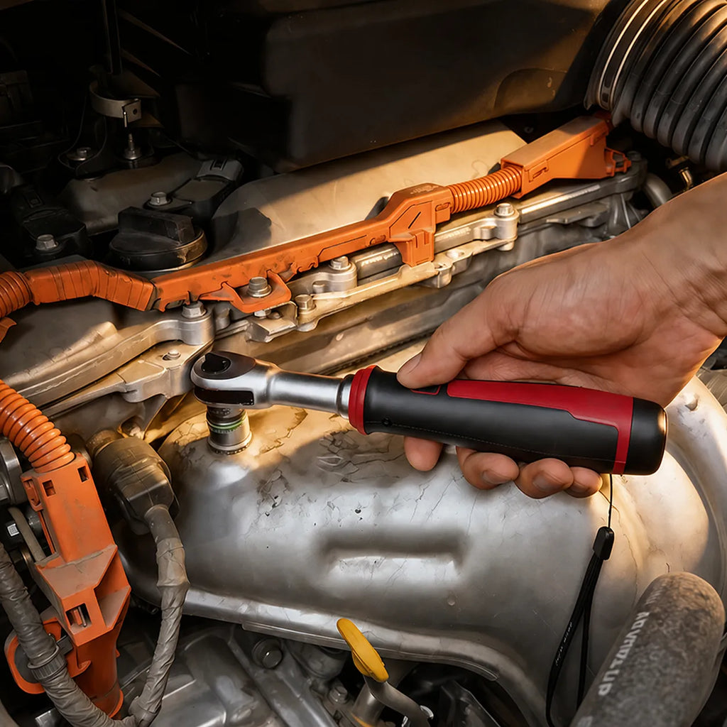 Compact Cordless Power Ratchet Wrench