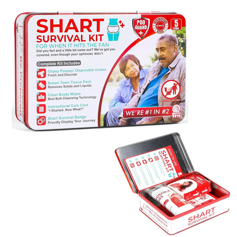 💨 Hilarious Farting Survival Kit – Ultimate Prank Gift Box 🎁😂