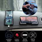 Wall-Mounted Adjustable Phone Holder – Smart, Hands-Free Storage for Every Room