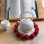 🔥Handcrafted Rose Flower Coasters
