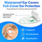 40-Piece Waterproof Ear Covers for Kids & Adults