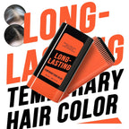 Instant Root Cover Up Stick - Waterproof Quick Touch-Up for Hair & Beard, Easy Washout Concealer