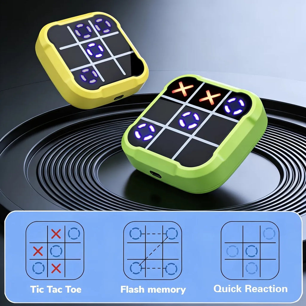 Electronic Tic-Tac-Toe 3-in-1 Brain Game