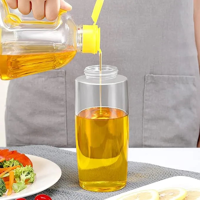 🥄 Multi-Purpose Oil Dispenser Bottle – Measure, Pour & Store with Ease!