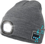 Unisex Bluetooth Beanie Hat with Light