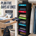 5-Day Hanging Closet Organizer