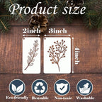 Leaf stencils for crafts