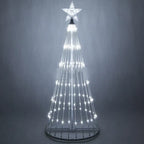 🎄 1.8m LED Light Show Conical Christmas Tree