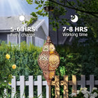 ✨Moroccan Solar Lantern – Elegant Outdoor Ambience with a Magical Glow
