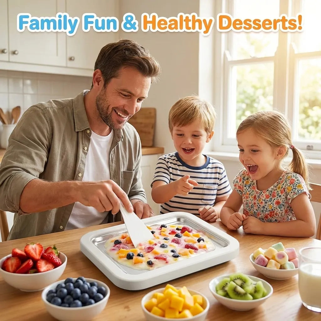 🍦 Rolled Ice Cream Maker Kit