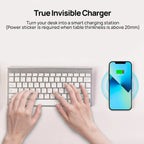 Hidden Through-Desk 10W Wireless Charger Kit