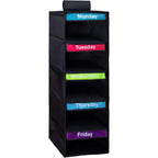 5-Day Hanging Closet Organizer