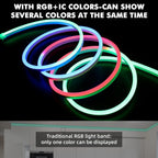 LED light strip RGB with IC neon light strip