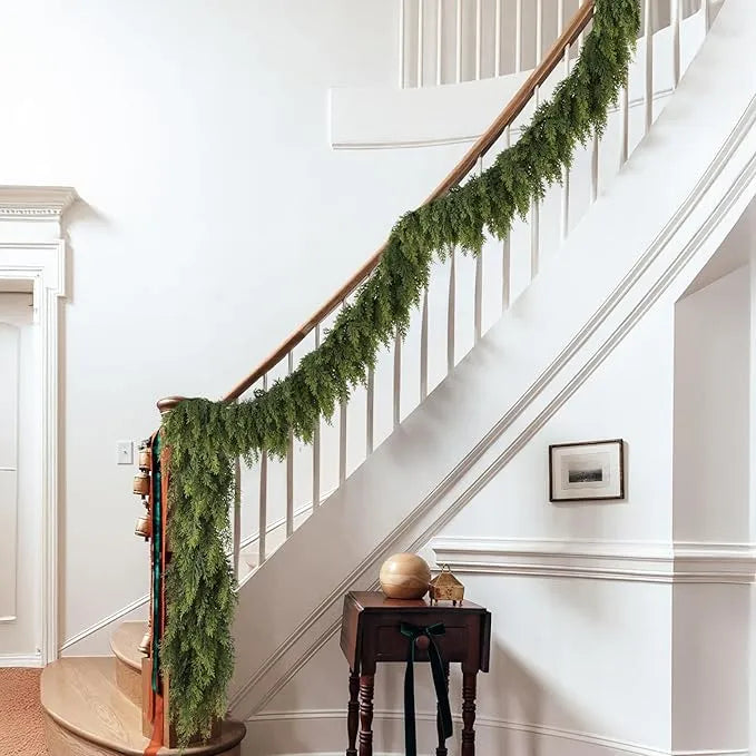 🎄 Christmas Cedar Rattan Wreaths