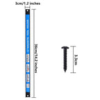 🔧 12" Magnetic Tool Holder – Heavy Duty Wall Mount Bars (Blue)