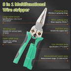 🔧 8-in-1 Wire Stripper