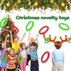 🎄Weihnachtsaktion t - Weihnachts-Rentier-Geweih-Ringwurfspiel