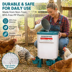 🐔 Hanging Automatic Chicken Feeding & Watering System 🔥