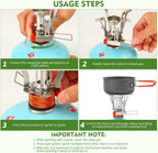 Compact and Powerful Portable Camping Stove