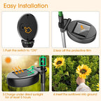 🌻Pre-Mother's Day Promotion 40% Off-- Waterproof  Solar Sunflower Lamp(1Head/3Head)