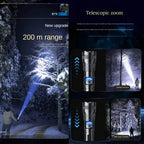 ✨Rechargeable LED Flashlight - High Lumen, Waterproof, Ultra Bright Flashlight for Emergencies