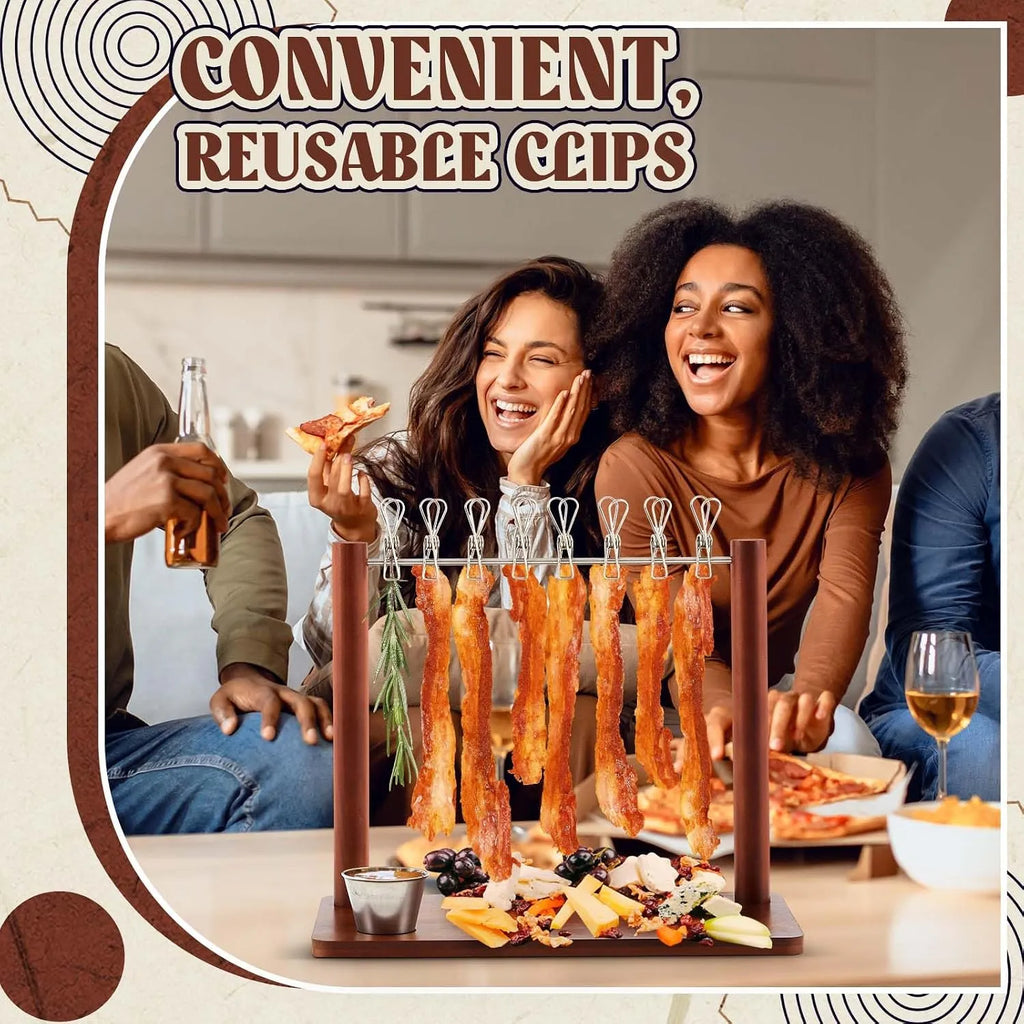 Vertical Charcuterie, Bacon & Appetizer Display Board