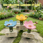 🌼Flower-Shaped Bee & Butterfly Watering Stations – Set of 5 Garden Pollinator Cups